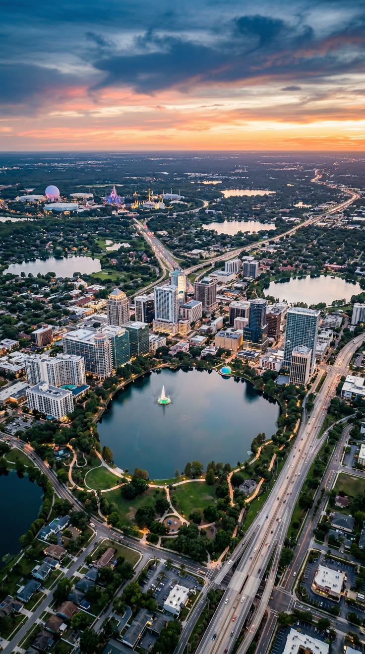 Orlando Florida travel destination view
