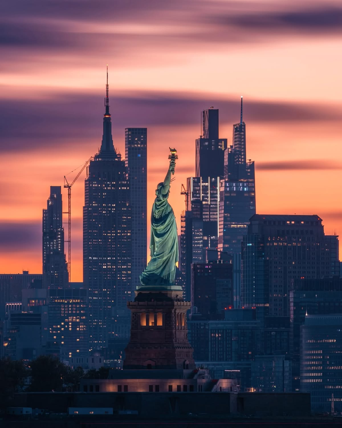 Statue of Liberty & Lower Manhattan