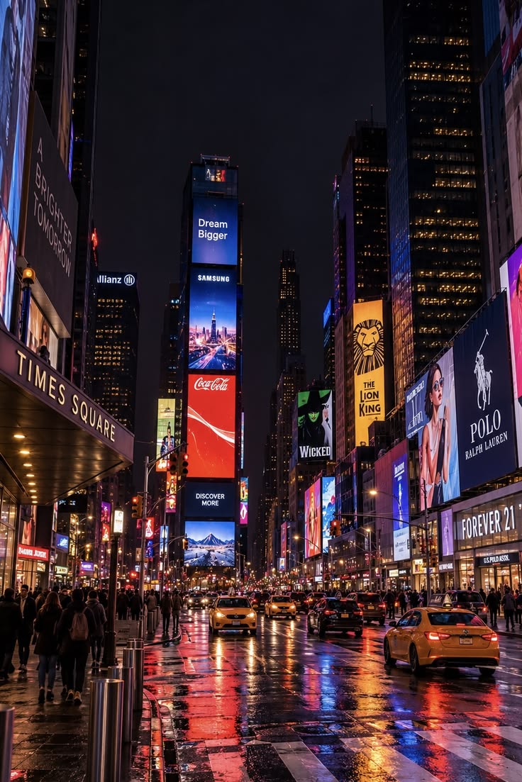 Times Square & Broadway